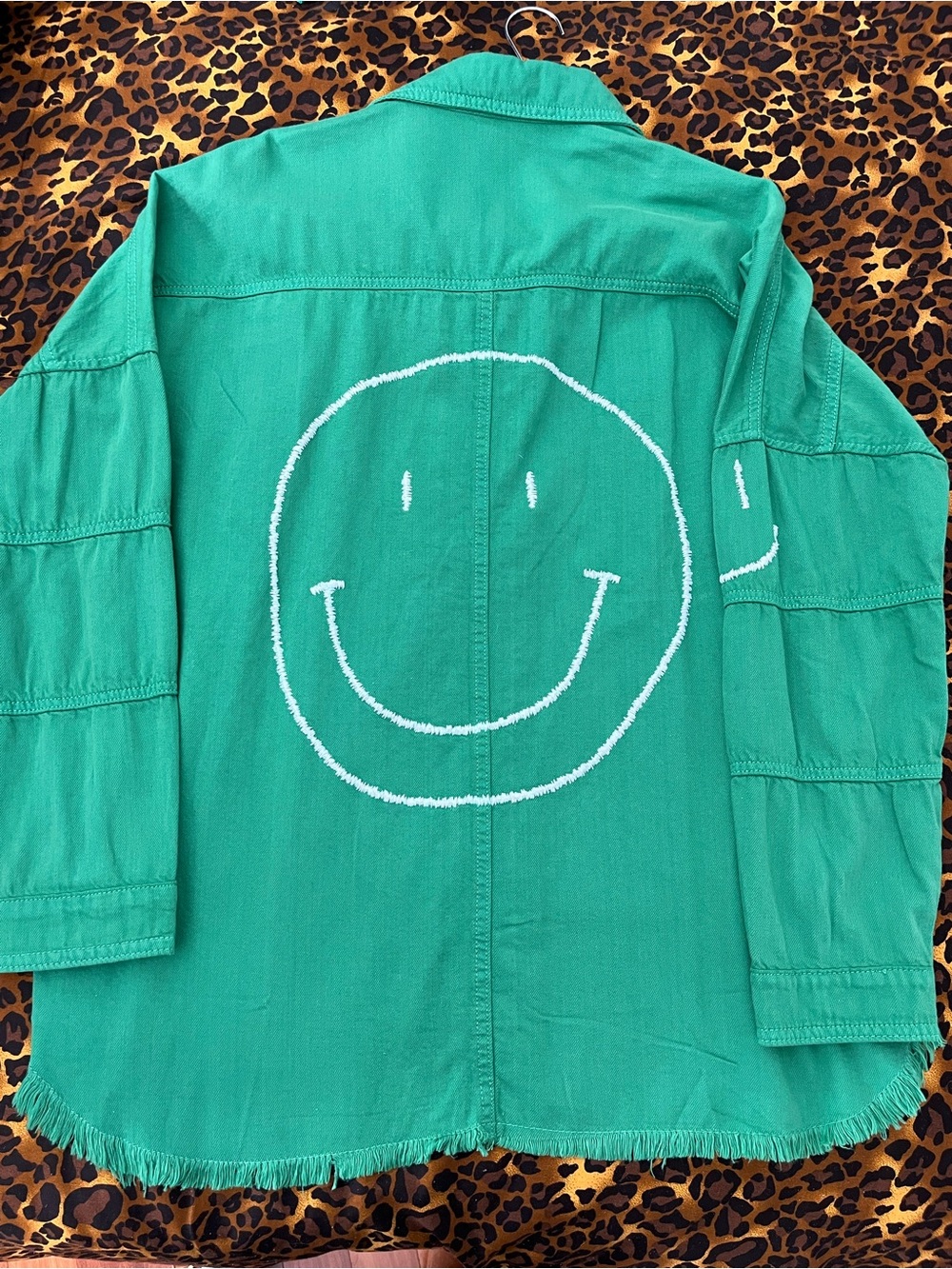 Elan Bright Teal Button-Front Jacket NEVER WORN